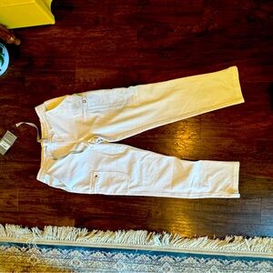 Figs scrub pants white